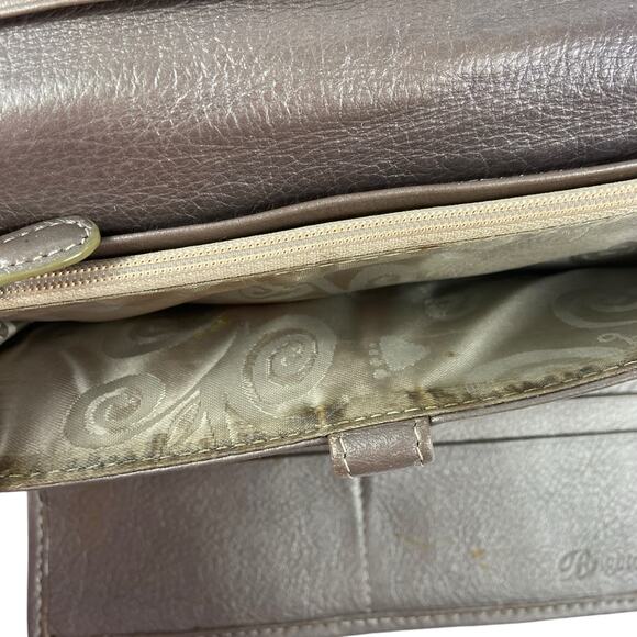 Brighton Brown Python Faux Leather Women's Wallet / Organizer - Picture 6 of 16